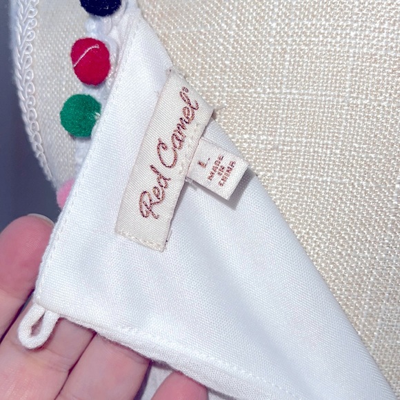 Red Camel- PomPom Romper -L - Picture 3 of 7